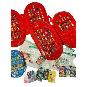 Mighty Beanz Collection With Cases & Cards 2000-2004 105+ Pieces Lot Vintage Toy